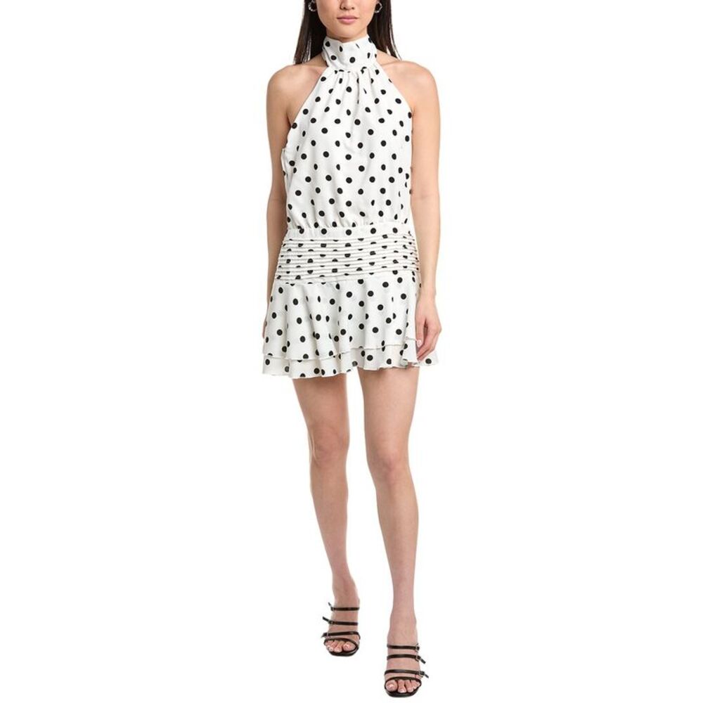 Ipponelli Womens  Sleeveless Mini Dress, White